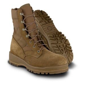 ALTAMA MENS 4.5 XW TAN STEEL TOE ARMY COMBAT BOOTS NWOT